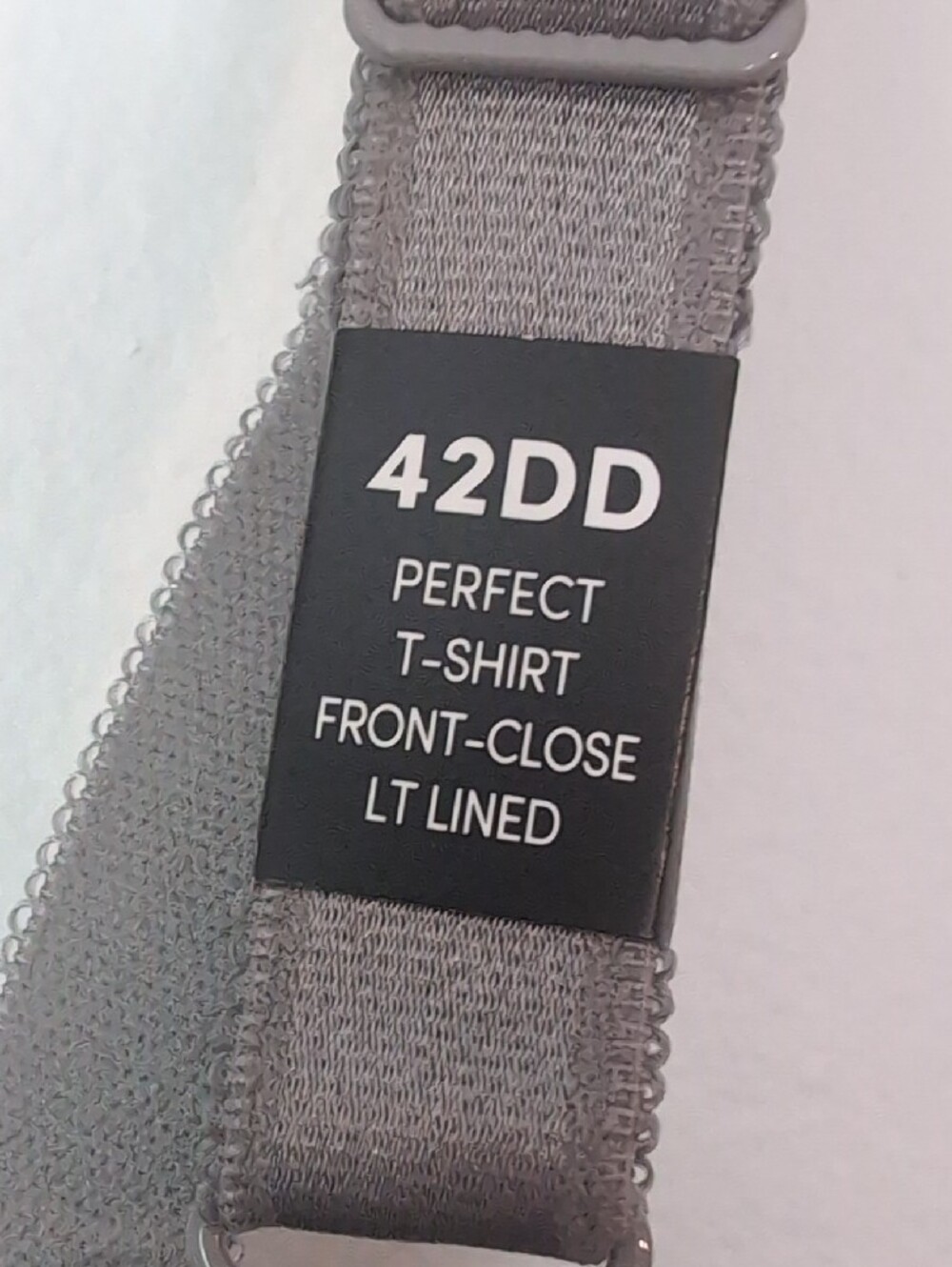 torrid Gray Perfect-Coverage Bra - Picture 5 of 7